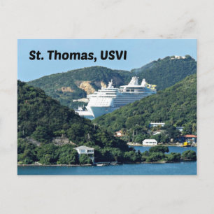 St. Thomas Postkarte