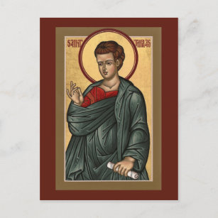 St. Thomas Prayer Card Postkarte