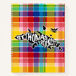 St. Thomas, Rock City, Jungfrau Islands, Madras Notizblock