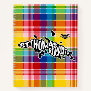 St. Thomas, Rock City, Jungfrau Islands, Madras Notizblock
