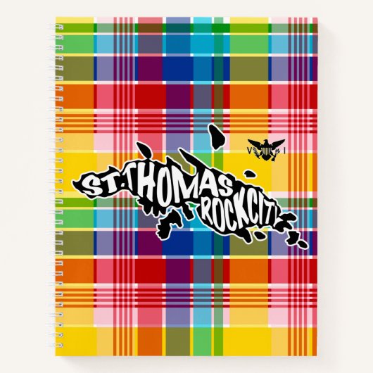 St. Thomas, Rock City, Jungfrau Islands, Madras Notizblock (Vorderseite)