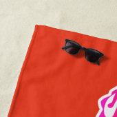 St. Thomas "Rock City" Jungfrau Islands, Red Strandtuch (Beispiel)