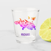 St. Thomas "Rock City" Jungfrau Islands | Sonnenun Schnapsglas (Vorderseite)