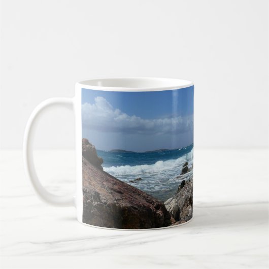 St. Thomas Rocky Beach Kaffeetasse (Links)