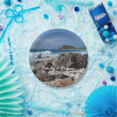 St. Thomas Rocky Beach Pappteller (Party)