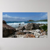 St. Thomas Rocky Beach Poster (Vorne)