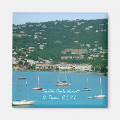 St. Thomas Sailboats Magnet (Vorne)