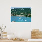 St. Thomas Sailboats Poster (Küche)