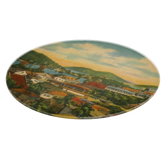 St Thomas Schneidebrett (Ecke)