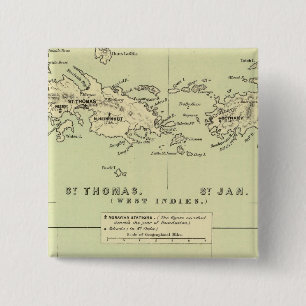 St. Thomas, St. Jan, St. Crook Button