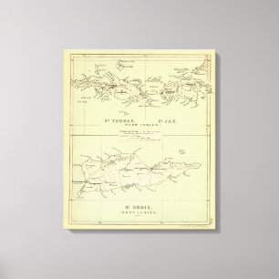 St Thomas, St. Jan., St.-Haken Leinwanddruck