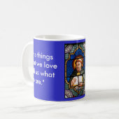 St Thomas Thomas von Aquin Kaffeetasse (Vorderseite Links)