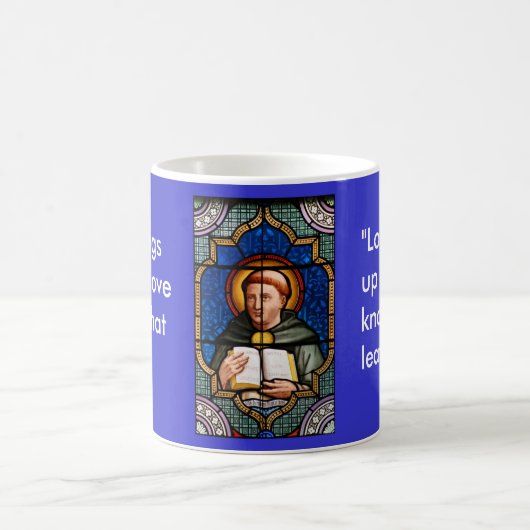 St Thomas Thomas von Aquin Kaffeetasse (Mittel)