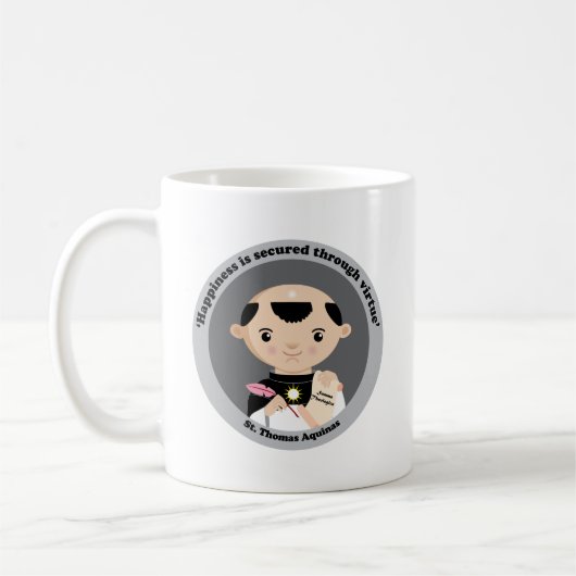 St Thomas Thomas von Aquin Kaffeetasse (Links)