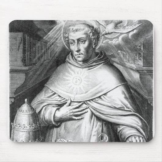 St Thomas Thomas von Aquin Mousepad (Vorne)