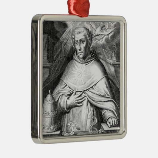 St Thomas Thomas von Aquin Ornament Aus Metall (Rechts)