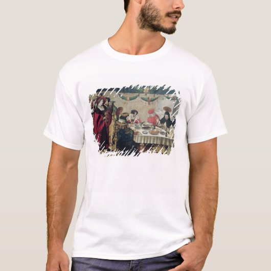St Thomas Thomas von Aquin und Louis IX T-Shirt (Vorderseite)