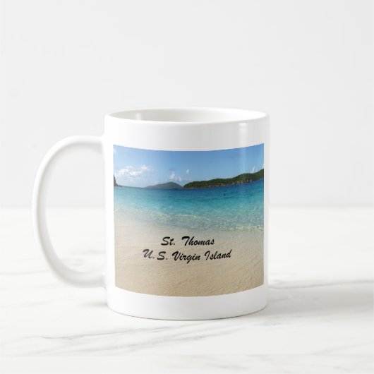 St. Thomas, U.S. Jungfrau Island Kaffeetasse (Links)