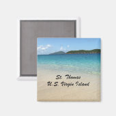 St. Thomas, U.S. Jungfrau Island Magnet (Vorderseite/Rückseite)