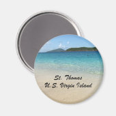 St. Thomas, U.S. Jungfrau Island Magnet (Vorderseite/Rückseite)