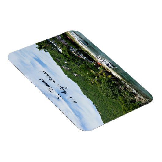 St. Thomas, U.S. Jungfrau Islands Magnet (Rechte Seite)