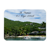 St. Thomas, U.S. Jungfrau Islands Magnet (Horizontal)