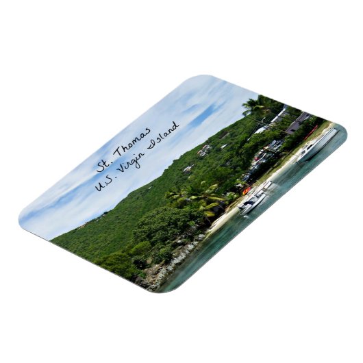 St. Thomas, U.S. Jungfrau Islands Magnet (Linke Seite)
