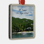 St. Thomas, U.S. Jungfrau Islands Ornament Aus Metall (Rechts)