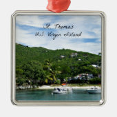 St. Thomas, U.S. Jungfrau Islands Ornament Aus Metall (Vorne)