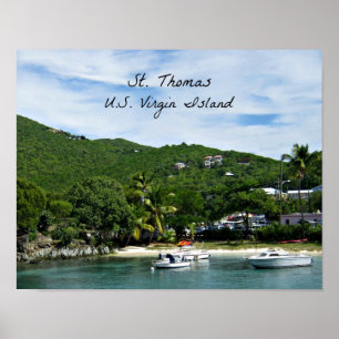 St. Thomas, U.S. Jungfrau Islands Poster