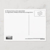 St. Thomas, U.S. Jungfrau Islands Postkarte (Rückseite)