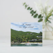 St. Thomas, U.S. Jungfrau Islands Postkarte (Stehend Vorderseite)