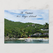 St. Thomas, U.S. Jungfrau Islands Postkarte (Vorderseite)