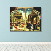 St. Thomas und St. Matthew Altarpiece Leinwanddruck (Insitu (Holzboden))