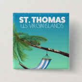 St Thomas US Jungfrau Islands Button (Vorderseite)