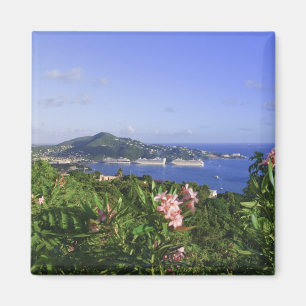 St. Thomas, US Jungfrau Islands. Charlotte Magnet
