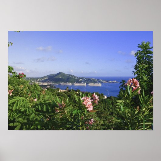 St. Thomas, US Jungfrau Islands. Charlotte Poster (Vorne)