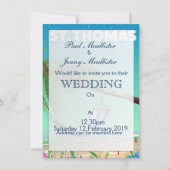 St Thomas US Jungfrau Islands Einladung (Vorderseite)