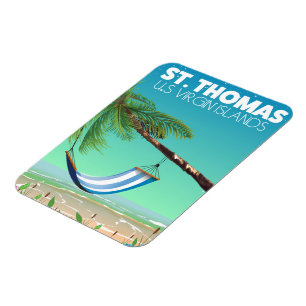 St Thomas US Jungfrau Islands Magnet