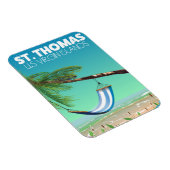 St Thomas US Jungfrau Islands Magnet (Rechte Seite)