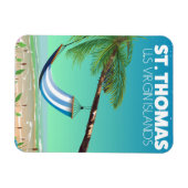 St Thomas US Jungfrau Islands Magnet (Horizontal)