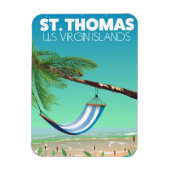 St Thomas US Jungfrau Islands Magnet (Vertikal)