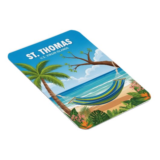 St Thomas us Jungfrau Islands Magnet (Rechte Seite)