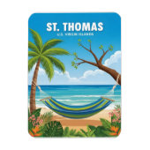 St Thomas us Jungfrau Islands Magnet (Vertikal)