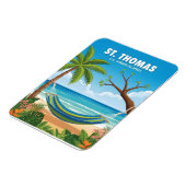 St Thomas us Jungfrau Islands Magnet (Linke Seite)