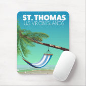 St Thomas US Jungfrau Islands Mousepad (Mit Mouse)