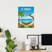 St Thomas us Jungfrau Islands Poster (Heimbüro)