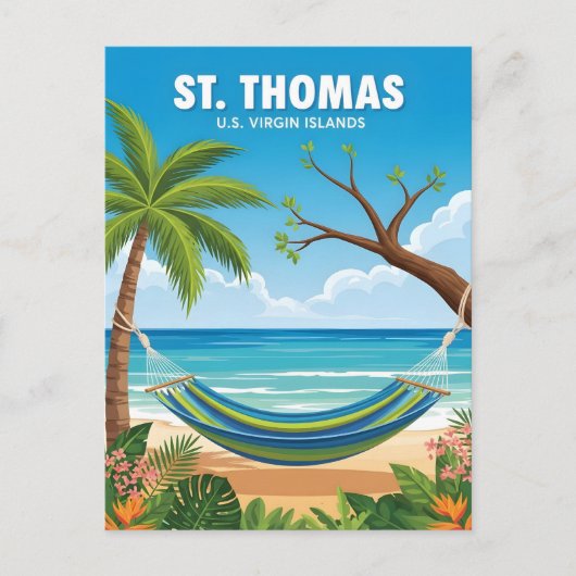 St Thomas us Jungfrau Islands Postkarte (Vorderseite)