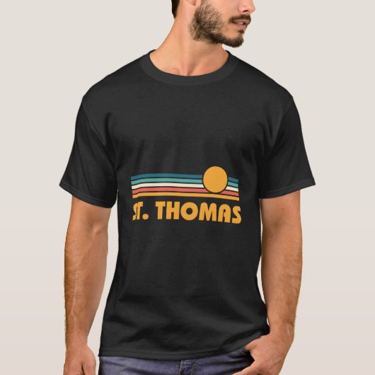 St Thomas Us Jungfrau Islands T-Shirt (Vorderseite)