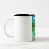 St Thomas US Jungfrau Islands Zweifarbige Tasse (Links)